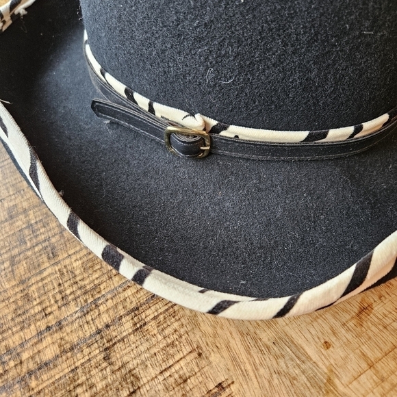 Vintage Sonni San Francisco Wool Felt Hat Made in USA - Picture 4 of 7